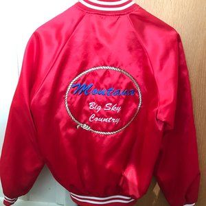 Vintage "Montana - Big Sky Country" embroidered rodeo jacket